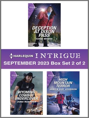 cover image of Harlequin Intrigue September 2023--Box Set 2 of 2